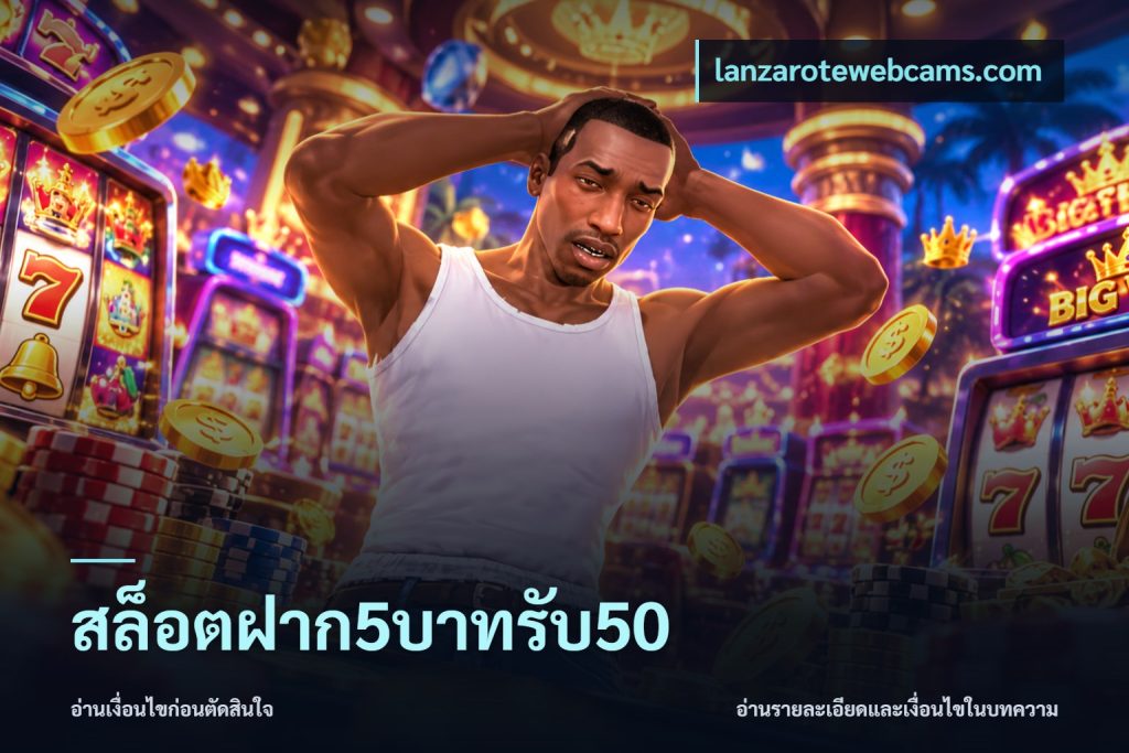 สล็อตฝาก5บาทรับ50