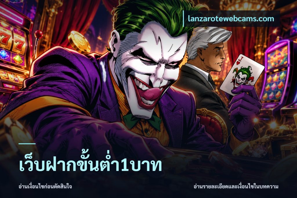 เว็บฝากขั้นต่ำ1บาท
