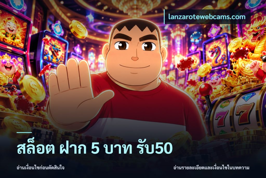 สล็อต ฝาก 5 บาท รับ50