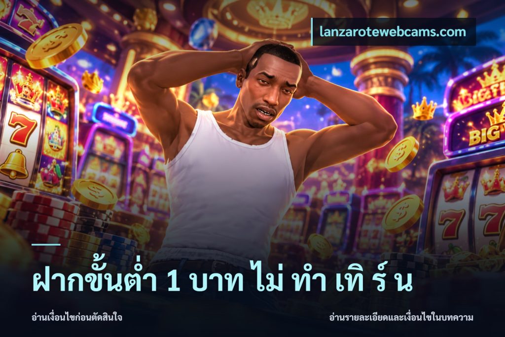 ฝากขั้นต่ำ 1 บาท ไม่ ทำ เทิ ร์ น