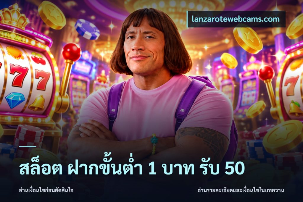สล็อต ฝากขั้นต่ำ 1 บาท รับ 50