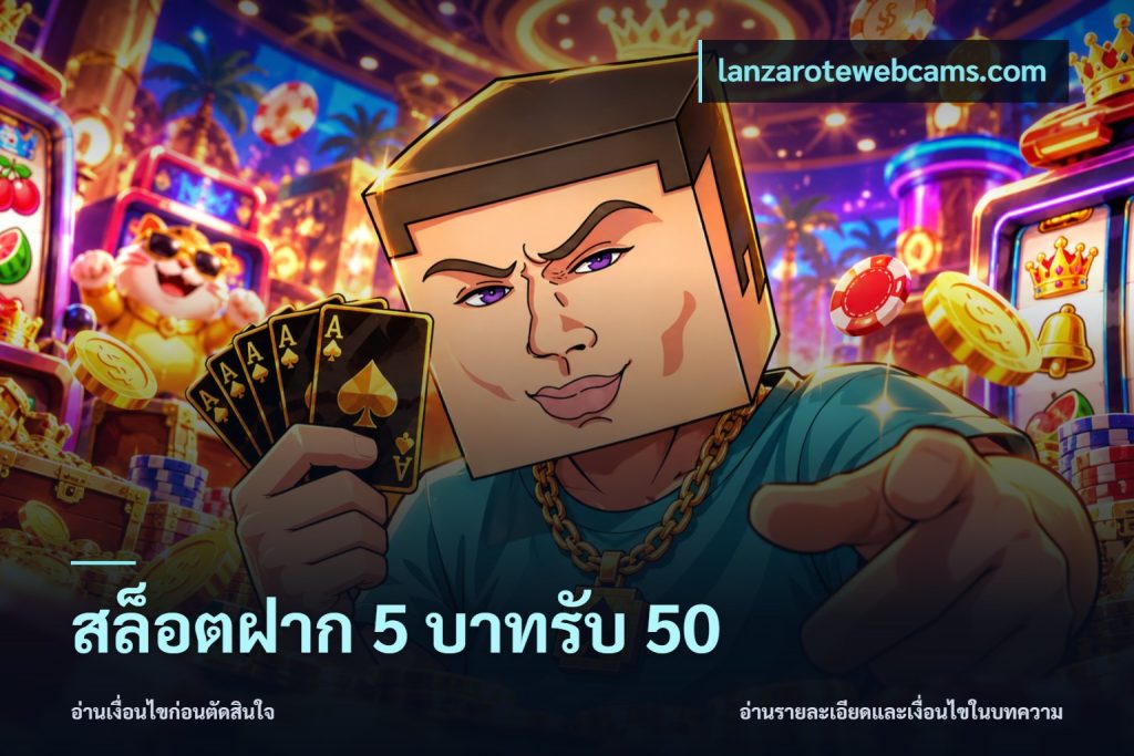 สล็อตฝาก 5 บาทรับ 50