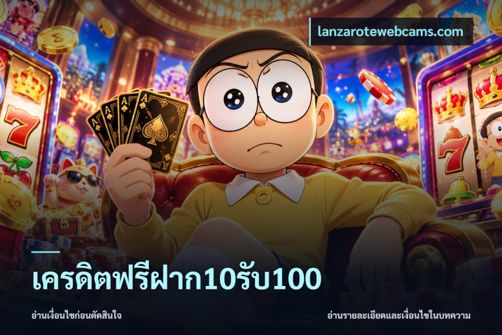 เครดิตฟรีฝาก10รับ100