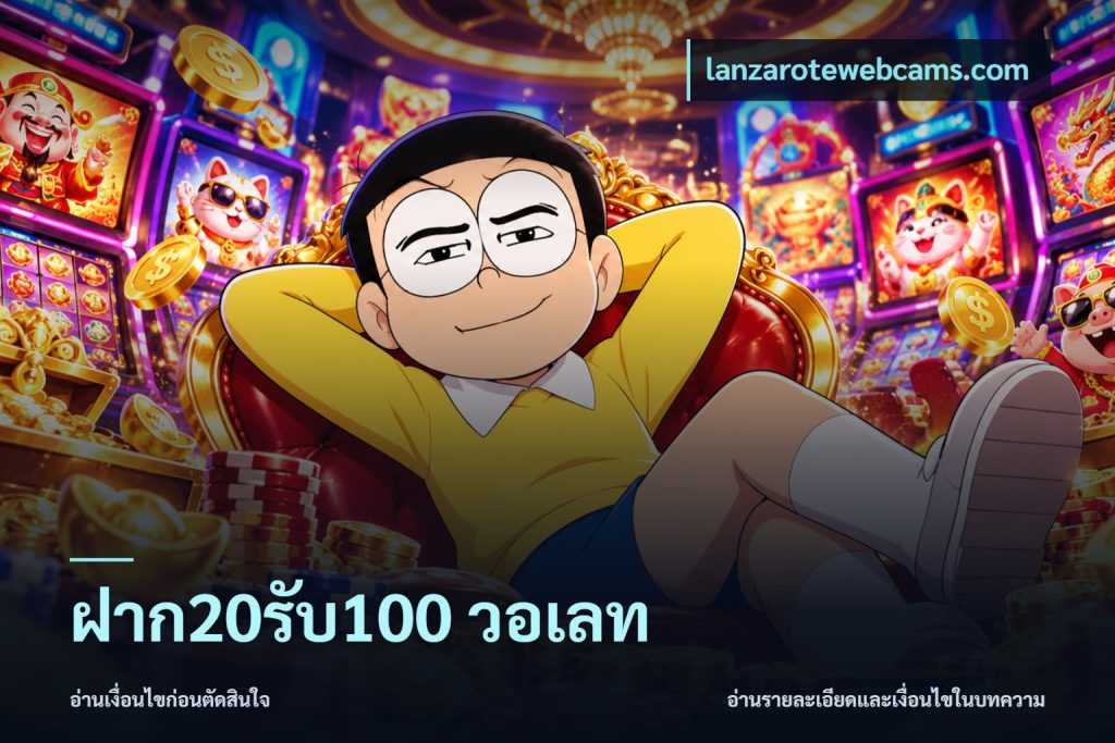 ฝาก20รับ100 วอเลท