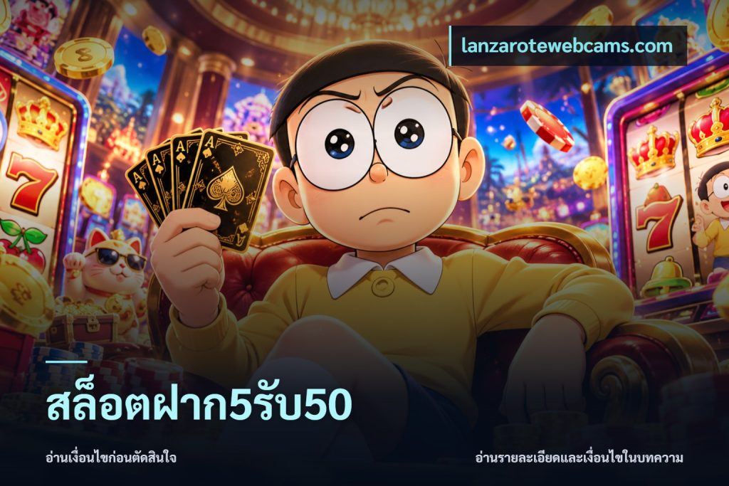 สล็อตฝาก5รับ50