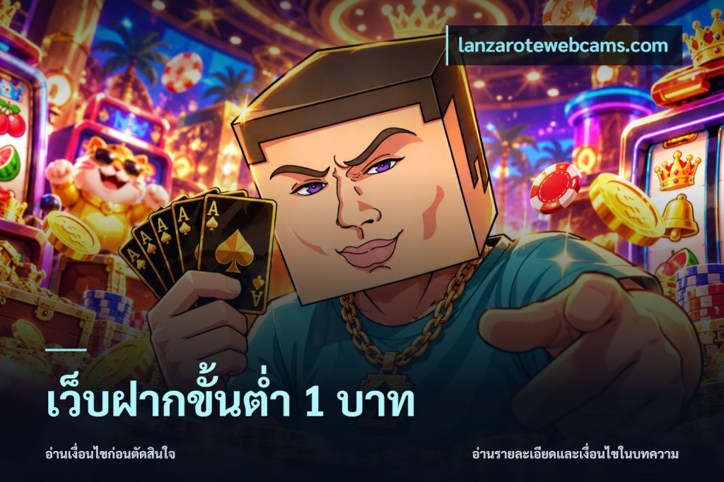เว็บฝากขั้นต่ำ 1 บาท