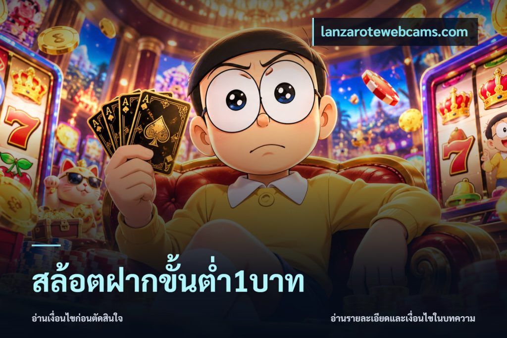 สล้อตฝากขั้นต่ำ1บาท