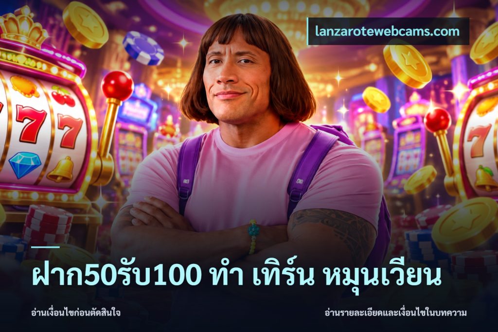 ฝาก50รับ100 ทํา เทิร์น หมุนเวียน